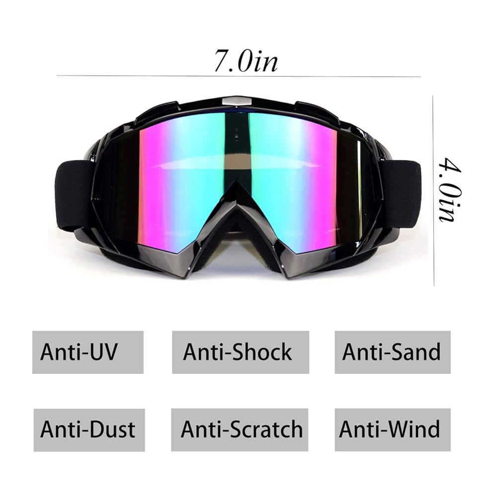 Amazon.com: ADCGank Motorcycle Goggles Dirt Bike Motocross