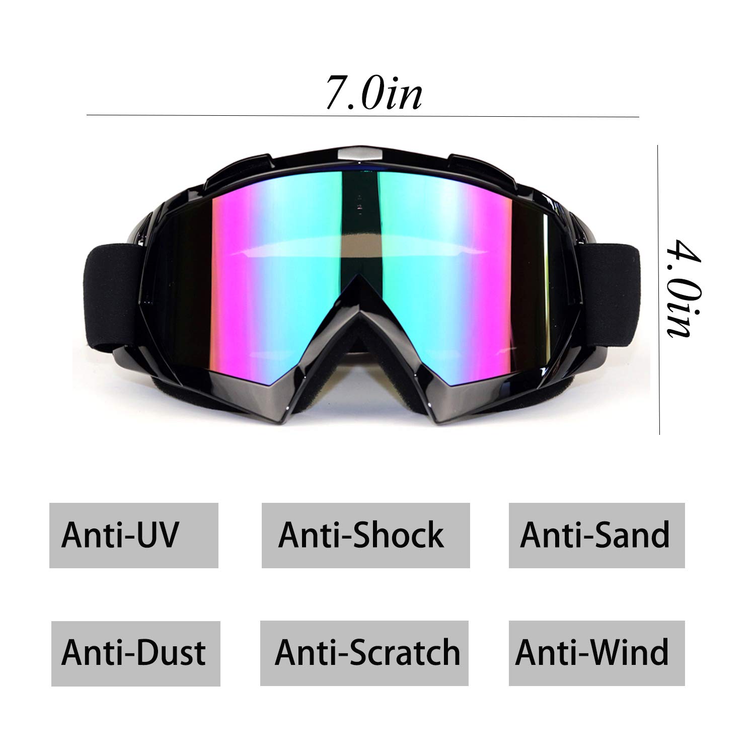 【SALE】 OWNDAYS glasses GRAFFITI Bikers Amazon.com: ADCGank Motorcycle Goggles Dirt Bike Motocross