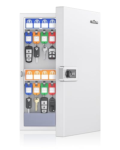 Uniclife Key Lock Box, Wall Mount Key Box, Car Key