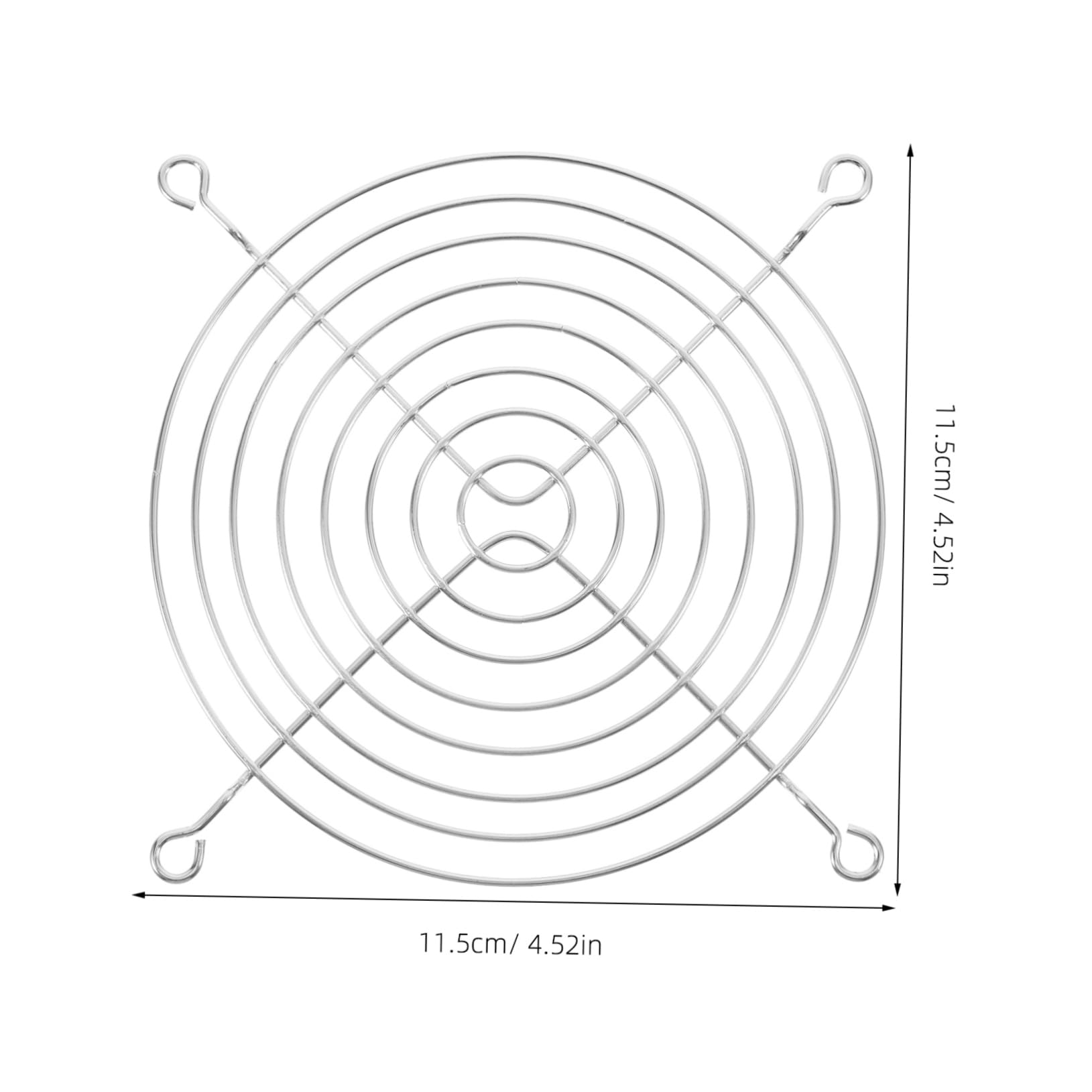 20pcs Mesh Filter Grills with Mounting Screws Dustproof Cover for Computer Cases High Performance Fan Grill for Gaming Full Tower PC Cooling