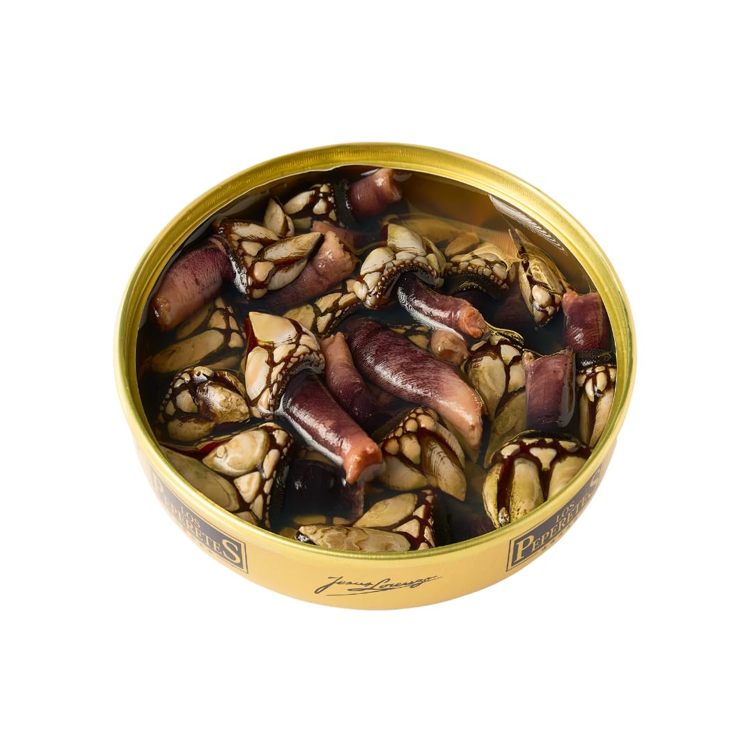 LOS PEPERETES Pack Deluxe Marisco Gallego con Vino Godello | Caviar de Erizo ×2 · Navajas al Natural ×2 · Percebes ×2 | Lote Exclusivo Gourmet
