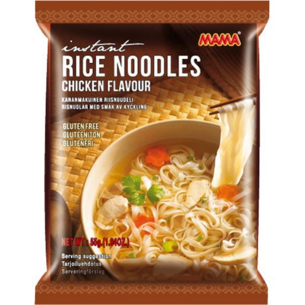 MAMA - Instant Travel Rice Noodles Chicken - (1 X 55 GR)