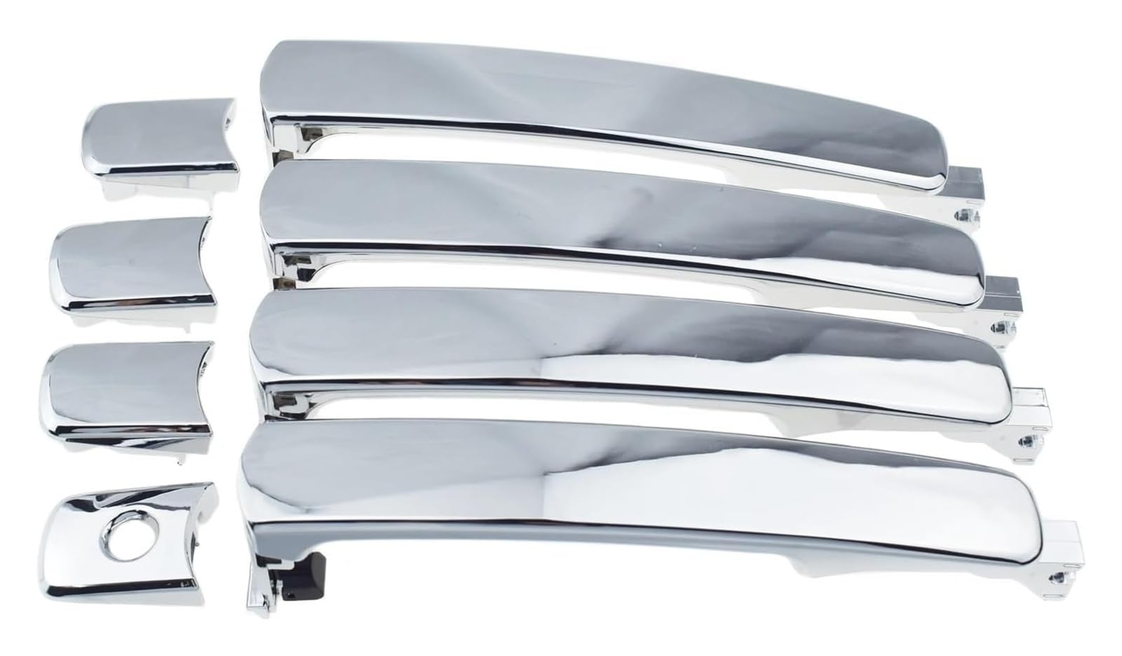 Fncvtm 4 Sides Kit Sliding Exterior Handle For Nissan For Infiniti Fx35 Fx45 G35 2.5L For Murano Car Door Handle Repair Right Left Exterior Outside(4 Sides Kit)