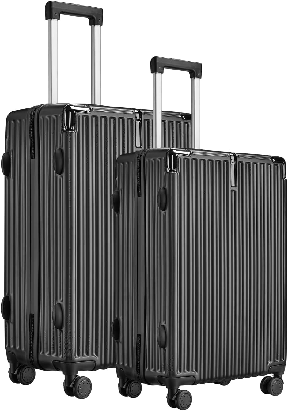 sukiost Luggage Sets, 2 Piece (20", 24") Hardside