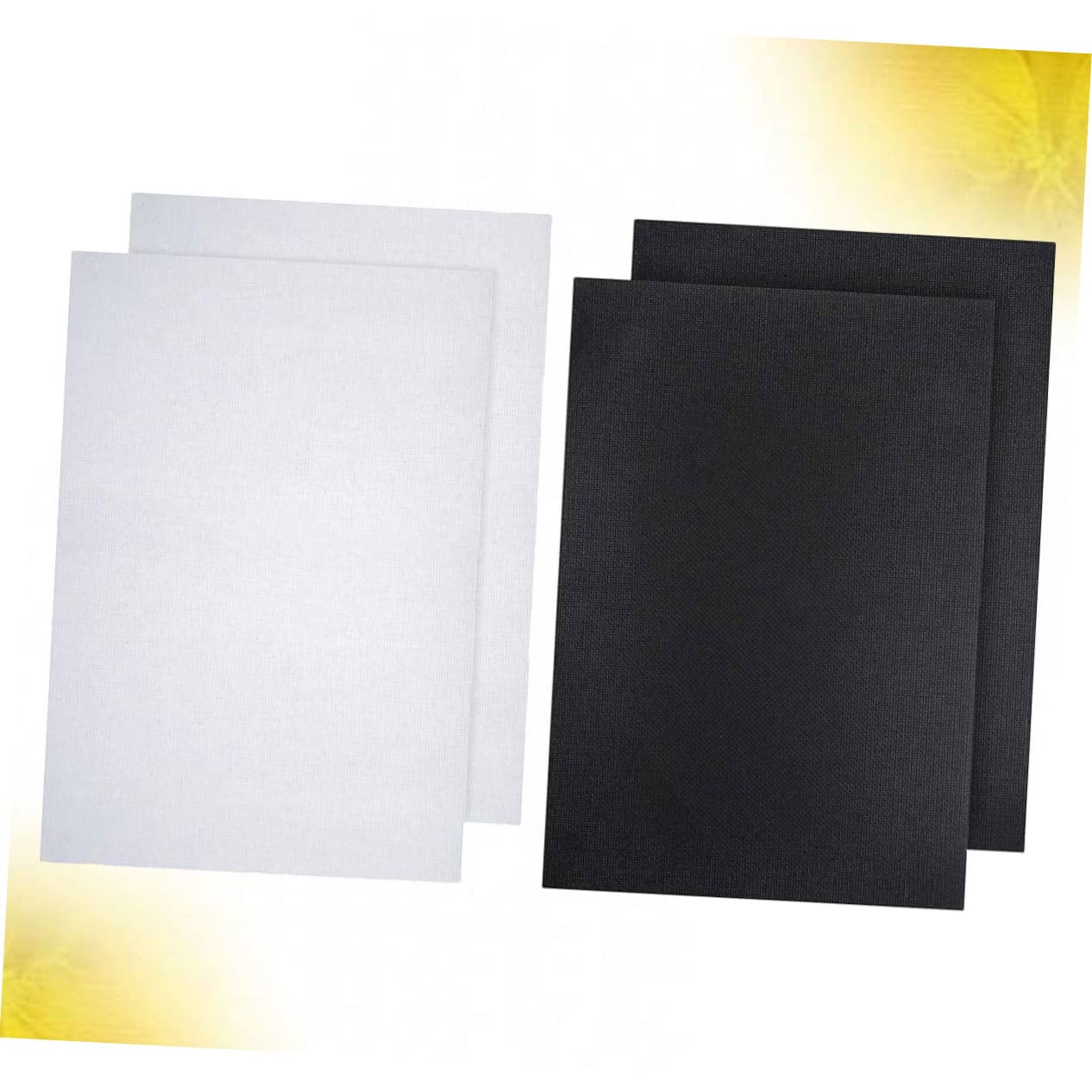 IWOWHERO DIY Cross-Stitch Kit Pcs Embroidery Cloths Pcs Xcm Each Fabric Easy to Use Made of Polyester Cotton Spandex for Handmade Projects