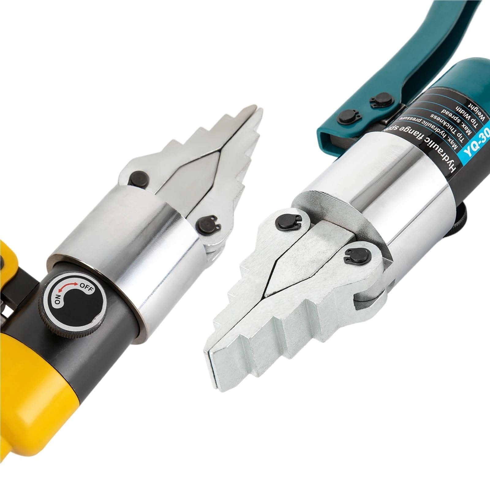 Hydrauliczne szczypce zaciskowe, hydrauliczny rozpieracz kołnierzy YQ-30, 8-tonowy, przenośny, ręczny, rozdzielający rozpylacz ze stali stopowej, zestaw narzędzi do rozdzielania, do miedzi i alumini