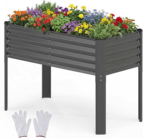Potager sur Pieds en Métal HOMASIS