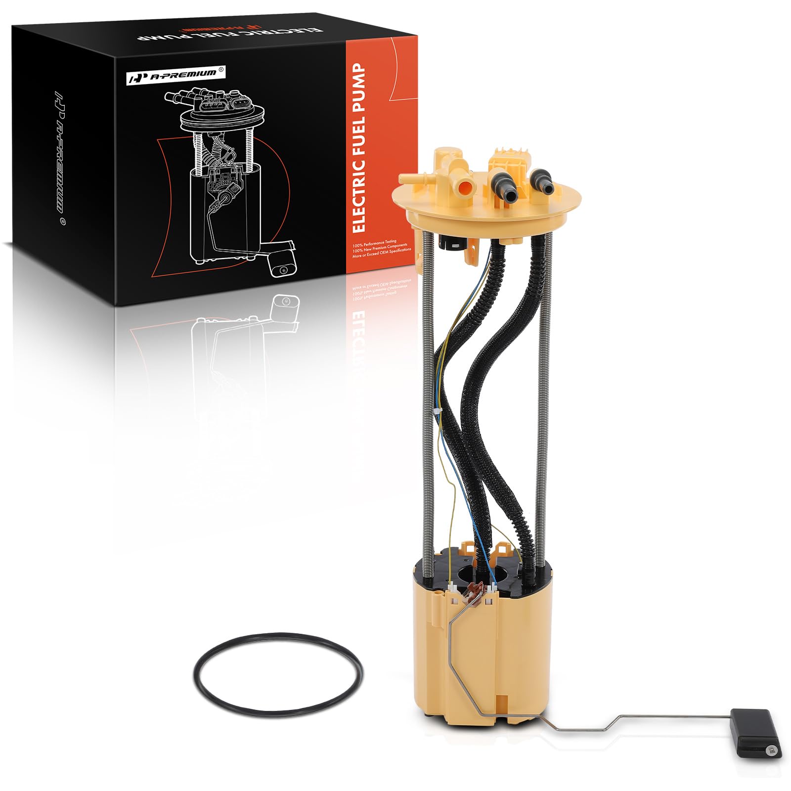 A-Premium Electric Fuel Pump Module Assembly w/Sending Unit Compatible with Chevy Silverado 2500 HD, 3500 HD & GMC Sierra 2500 HD, 3500 HD, 2011-2016,