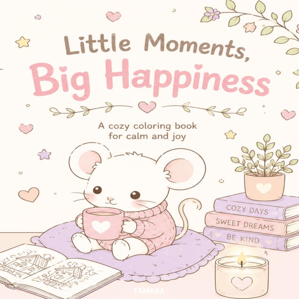 Little Moments, Big Happiness Coloring book