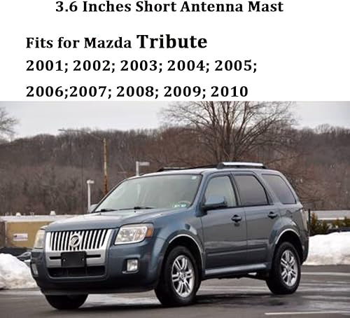 Miniatura 7 de Antena de corto rendimiento para Ford Escape 2001-2012, Mazda Tribute 2001-2011, Mercury Mariner 2004-2010, accesorios de antena de radio de