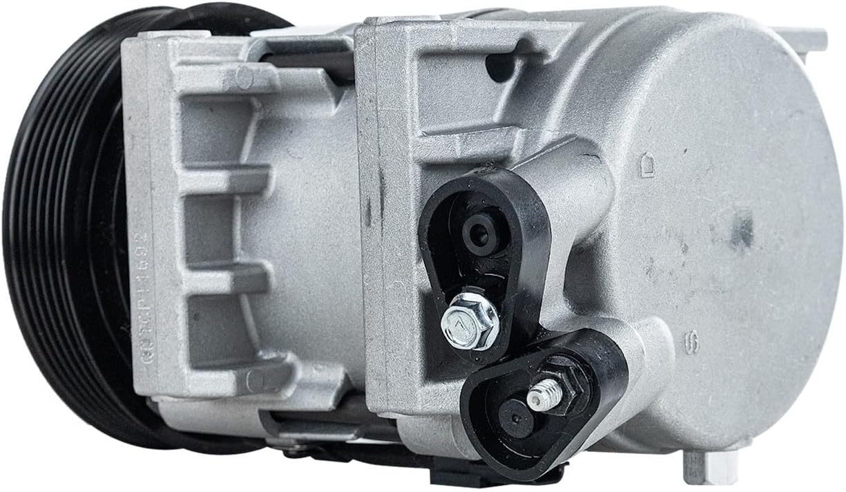 Replacement A/C Compressor Kit fits Nissan Rogue 2012-2013 2.5L L4 6-Groove Pulley With Clutch