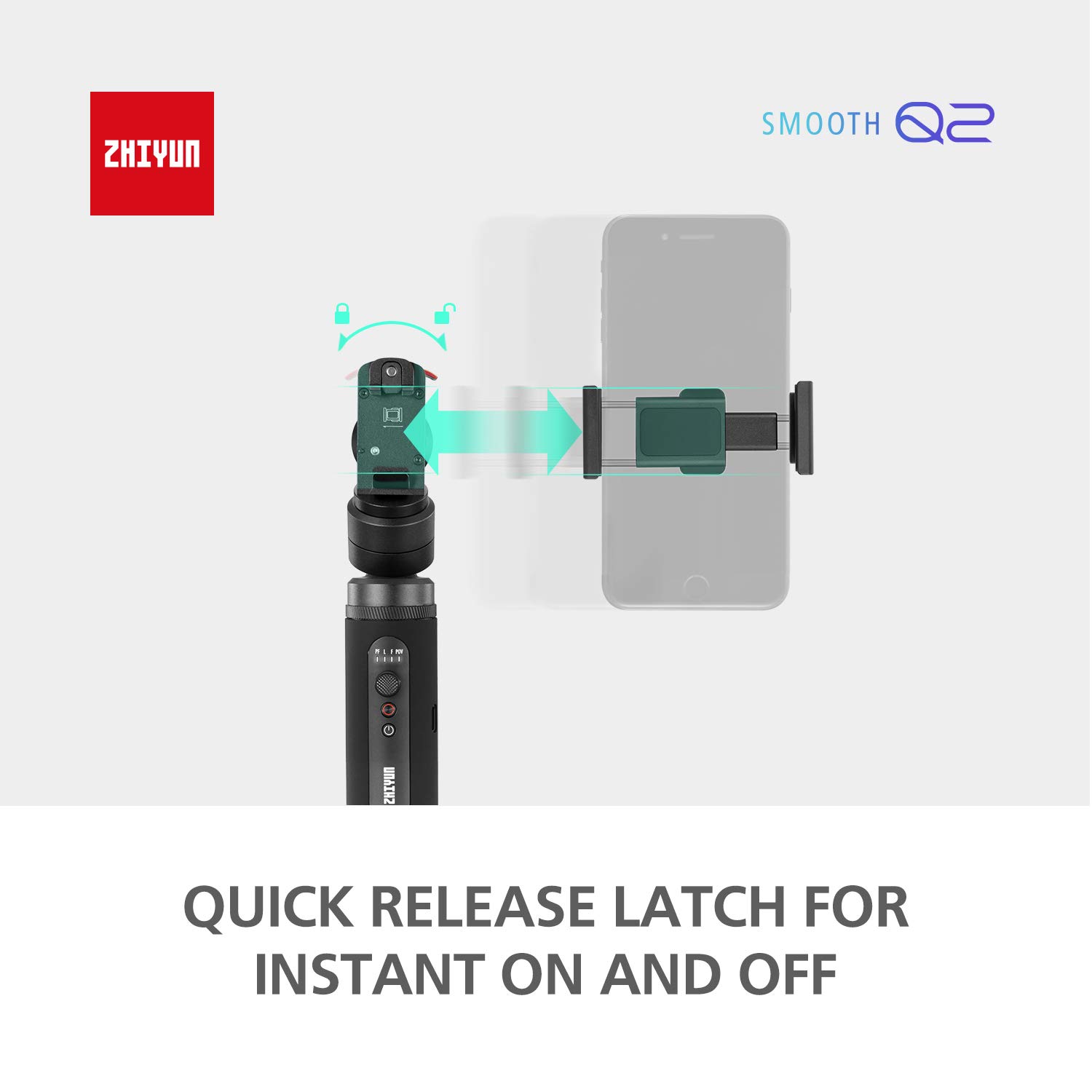 Amazon.com: Zhiyun Smooth Q2 3-Axis Handheld Smartphone Gimbal