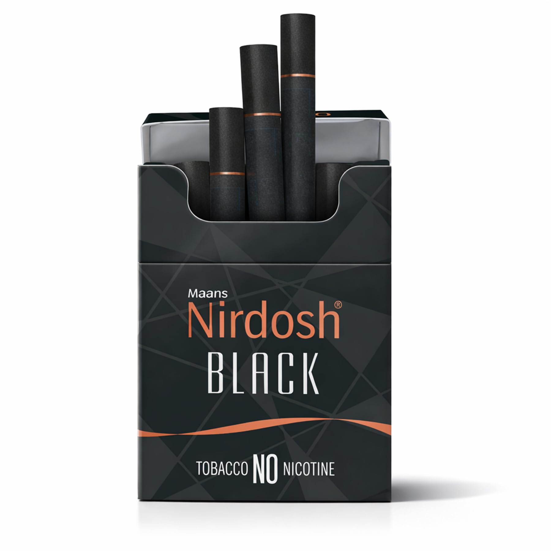 Nirdosh Black Herbal Sticks | Tobacco & Nicotine Free Botanical Blend | Traditional Herb-Based Lifestyle Product | Natural Plant Ingredients | Pack of Herbal 20 Sticks