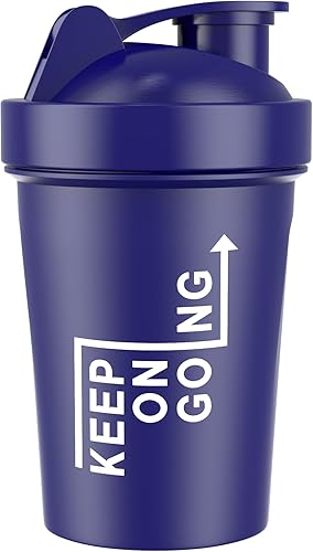 Miniatura 6 de Paquete de 5 botellas mezcladoras de proteínas para mezclas de proteínas, 20 onzas, vasos mezcladores aptos para lavavajillas para batidos de