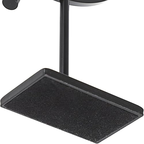 Miniatura 9 de JUXYES Soporte de pinza de metal para esfera, mantiene un máximo de 2-78, soporte de exhibición estilo pinza negra para minerales, adornos, gemas,