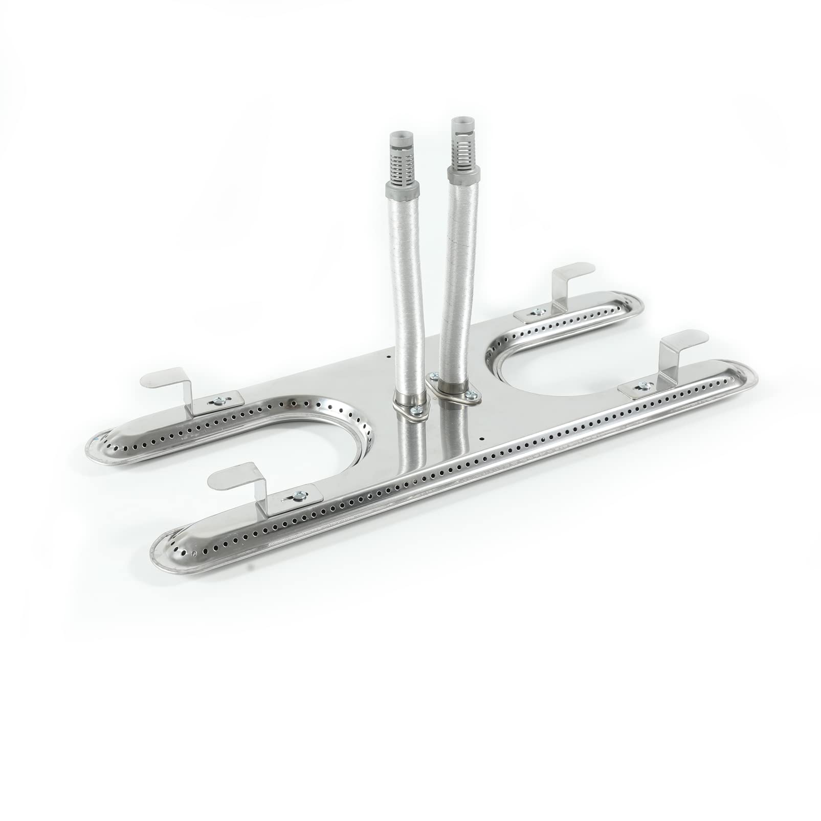 YIHAM KB805 H-Type Dual Control Bar Burners for Char-Broil, Thermos, Arkla,  Sunbeam, Charmglow, Kenmore and Fiesta Gas Grills : Amazon.co.uk: Garden