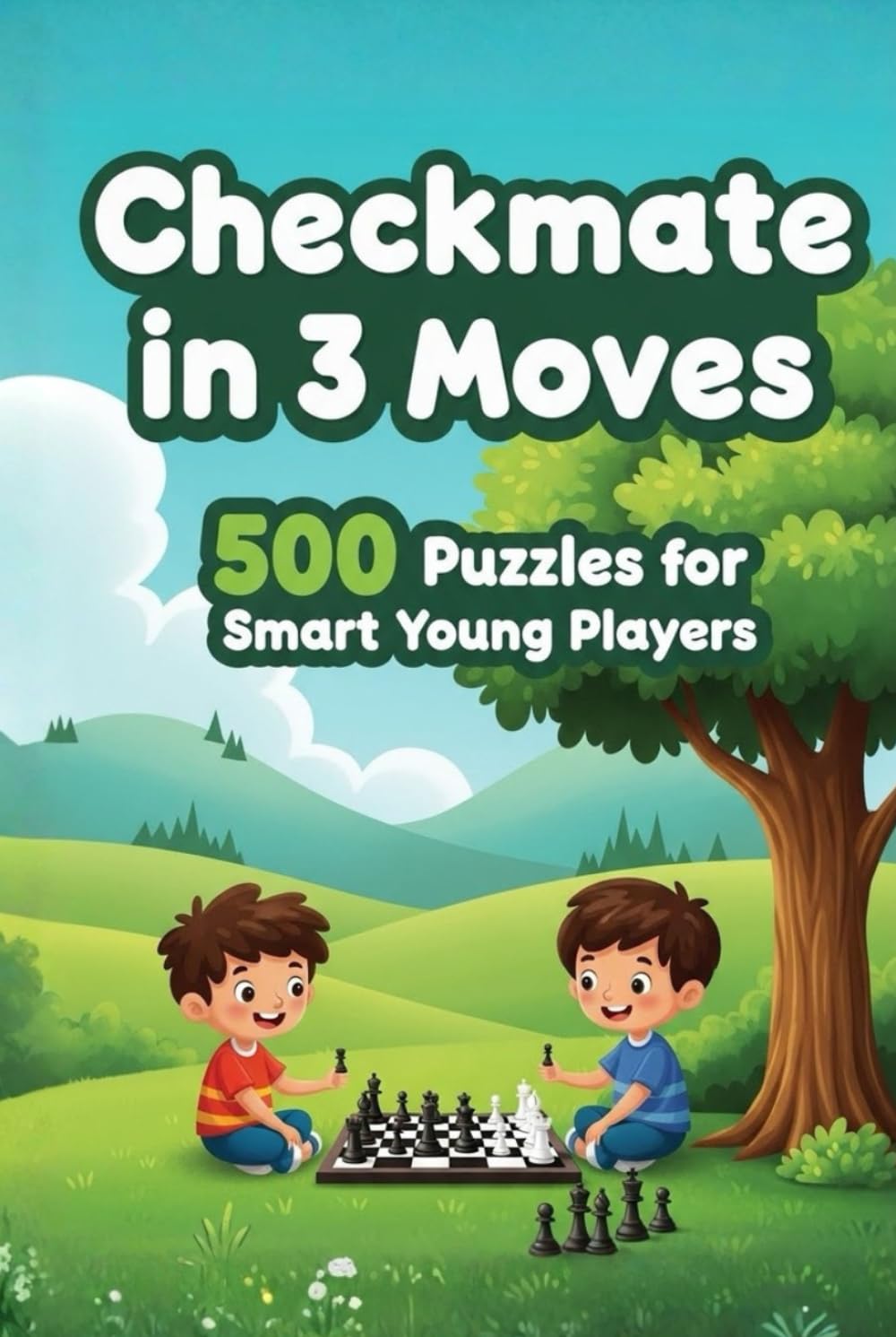 Mate in 3 Moves: A Collection of 500 Chess Puzzles with Solutions (Checkmate Series)