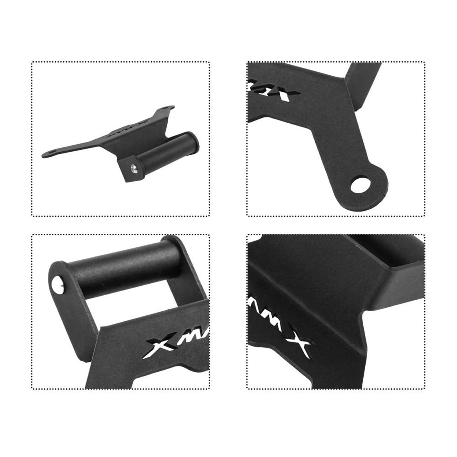 Soporte para GPS Soporte De Navegación para Motocicleta con GPS Y Teléfono Móvil, Ajustable, para Y&amaha XMAX300 (2022-2024) Barra Soporte