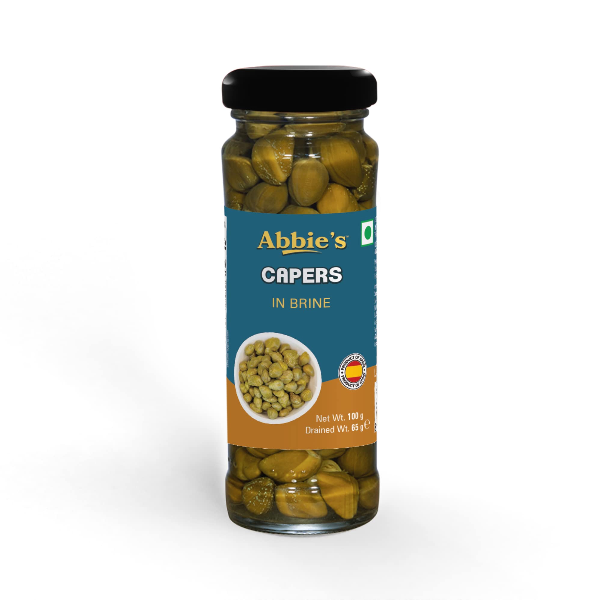 Abbie's Capers in Brine 200 g (100 g X 2 units), Product of Spain 2
