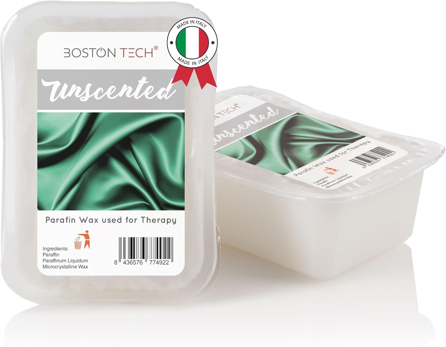 Boston Tech® Hand and Foot Paraffin, Neutral, 2 bloques