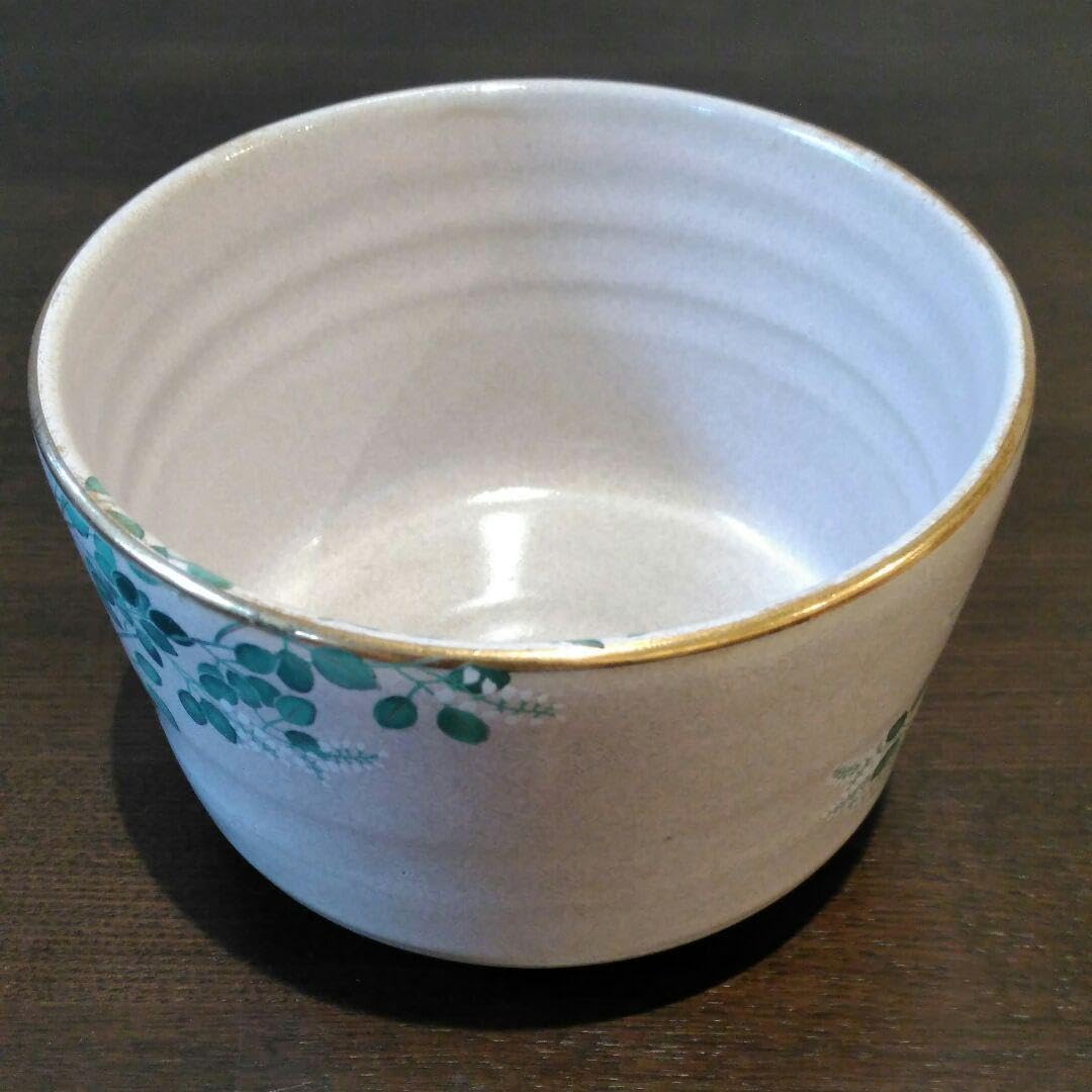 Amazon.co.jp: 山田宴三 作 松平康邦監修 皇居花鳥図 茶碗 九月 萩