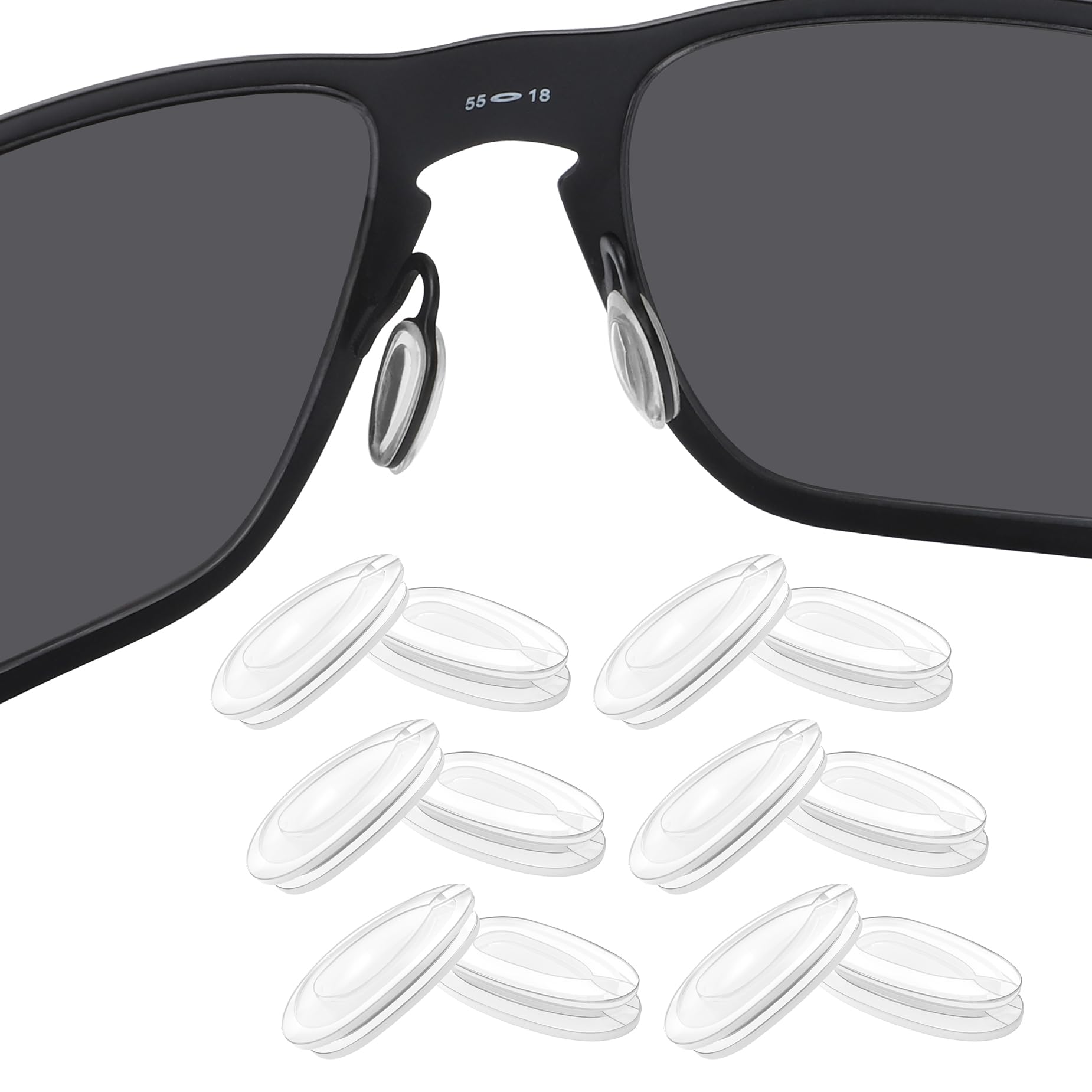 BLAZERBUCK Replacement Nose Piece Nose Pads for Oakley Holbrook Metal OO4123 Sunglass