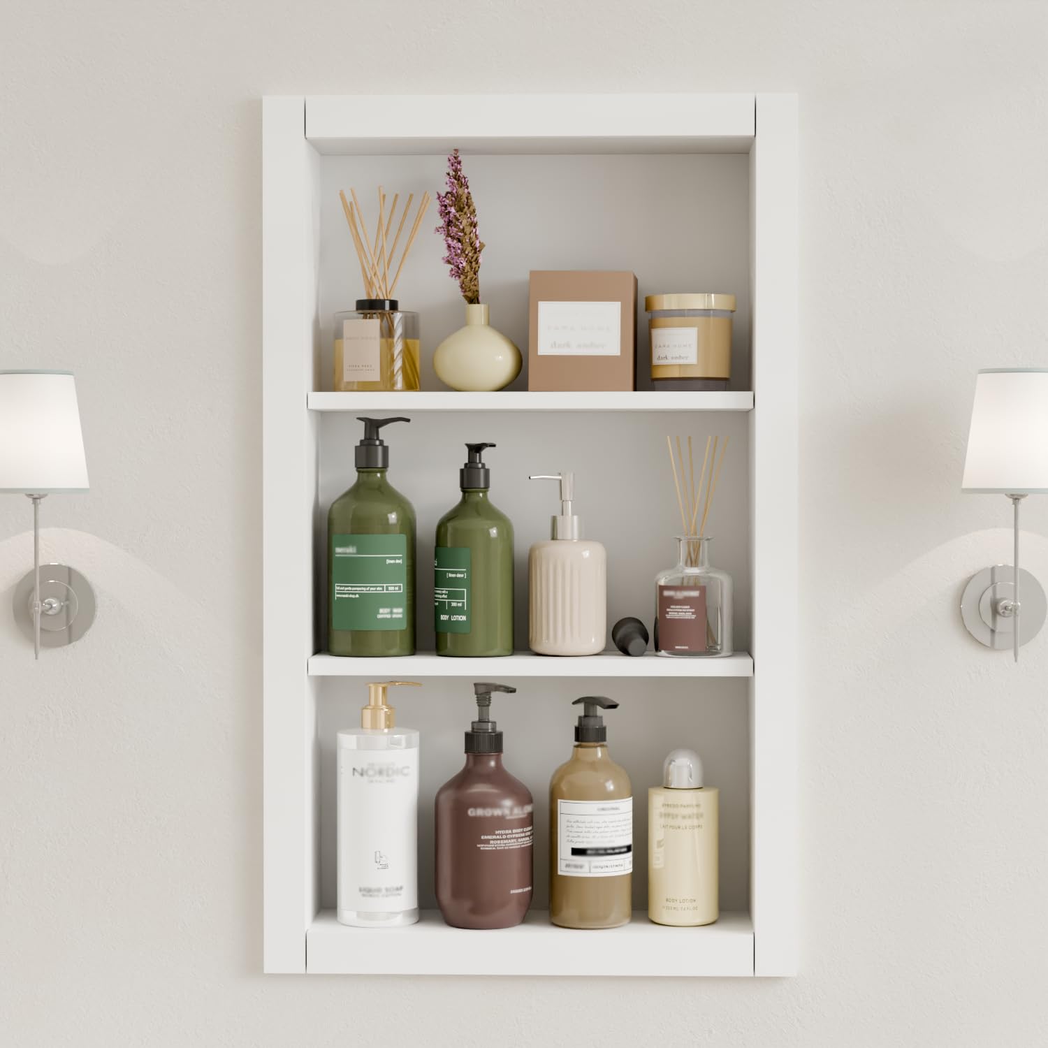 HAIDAIYA 14''x24'' Recessed Wall Niche