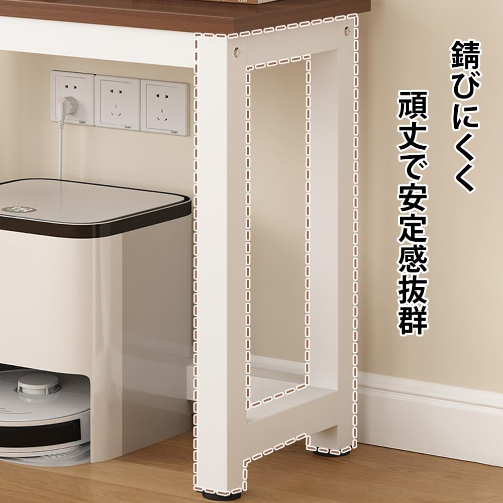 Amazon.co.jp: PFLife 水槽台 60cm水槽用 水槽台 木製天板 奥行30cm