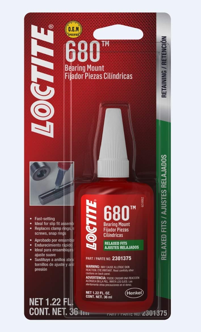 2301375 680 High Strength Bearing Mount For Relaxed Fits, O.E.M. Specified, 36-mil Bottle