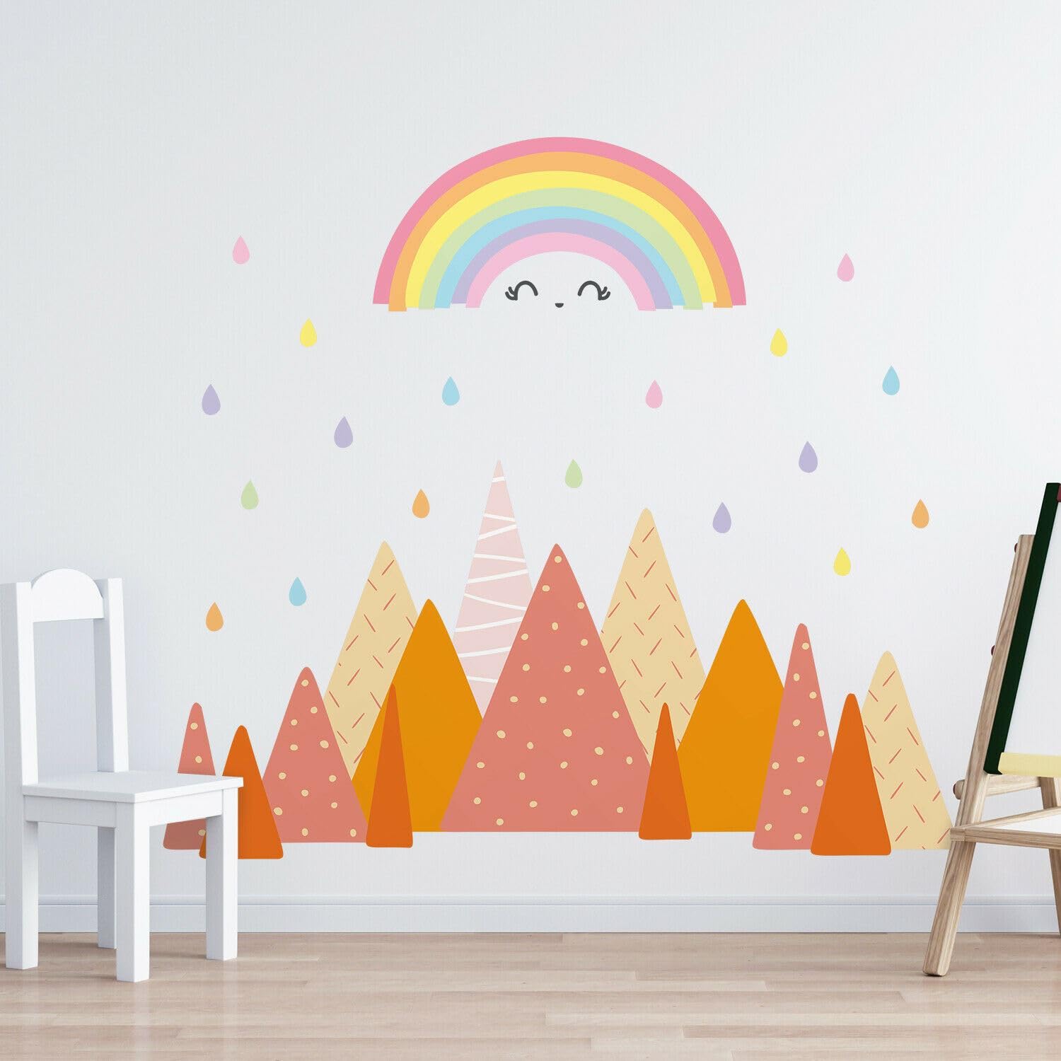 Wall Décor, Nursery, Kids, Cute Kidsroom, Babygirl, Modern Home, Children Wall Stickers, Room Decoration