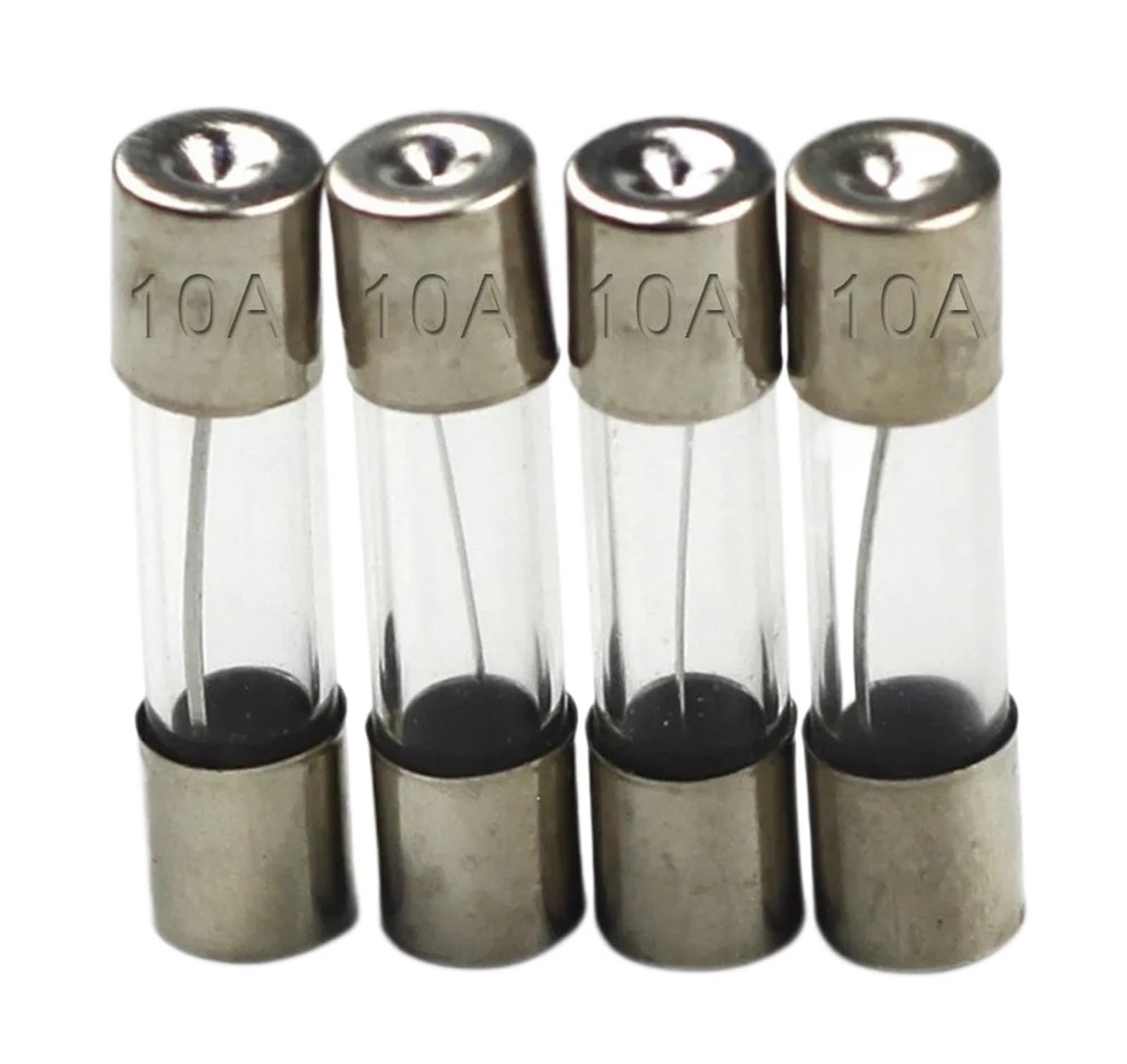 Zestaw bezpieczników szybkofuzyjnych, 15 wartości, 150 sztuk, 5 x 20 mm, 250 V, 0,1, 0,2, 0,25, 0,5, 1, 1,5, 2, 3, 4, 5, 8, 10, 12, 15, 20A, zapakowane w przezroczyste plastikowe pudełko