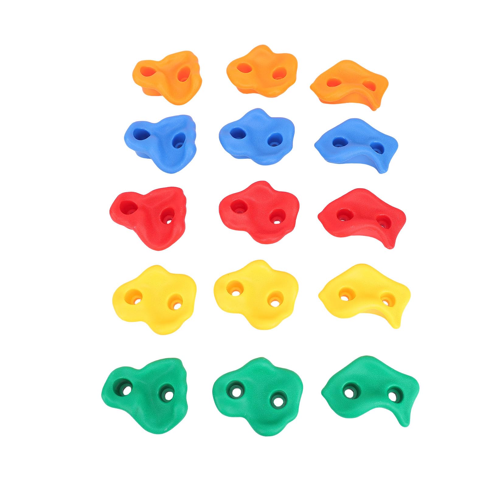 Brrnoo Set Parete Arrampicata per Bambini Multicolore, Rocce Gioco Sicure