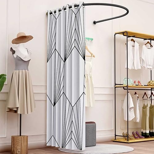 Miniatura 4 de Black Cortinas para Habitacion and White Cortinas Thick Weight1 PanelW 63 X H 63 Inches