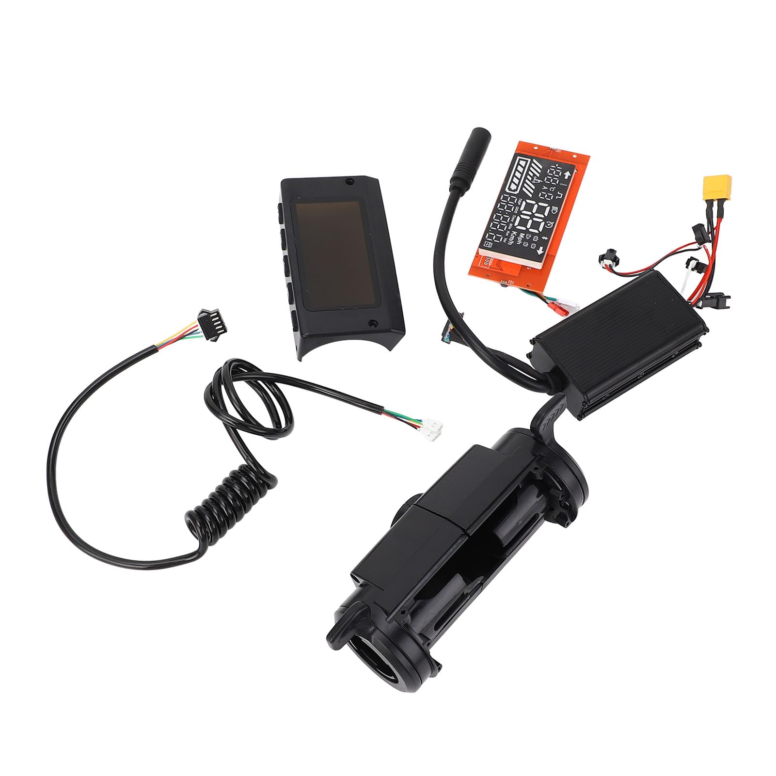 BuyWeek Kit de Controlador de Scooter Eléctrico para KUGOO S1 S2 S3 36V 350W Controlador de Motor con Panel de Tablero