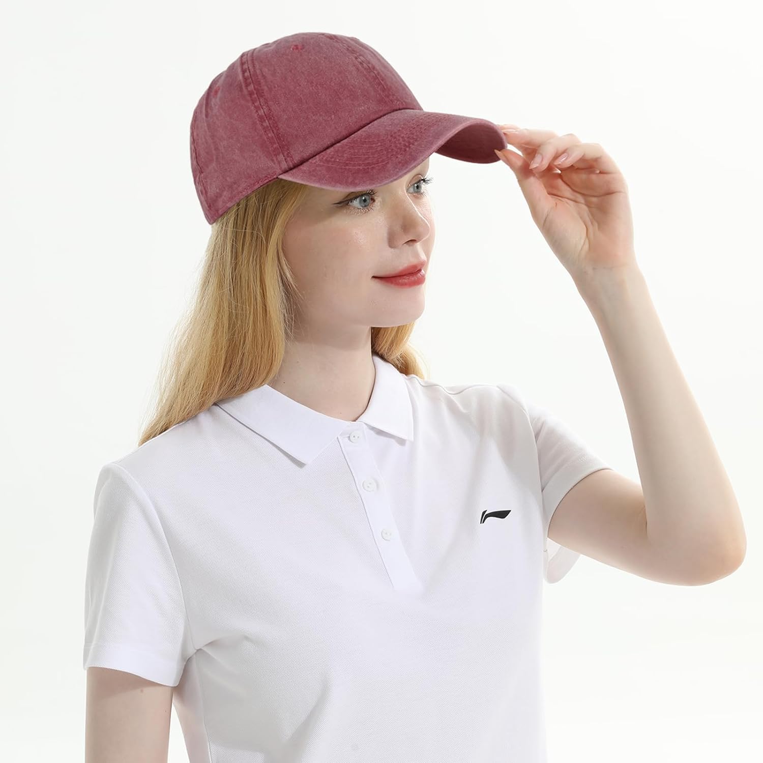 3 Pack Baseball Cap Vintage Washed Unstructured Dad Hat Golf Ball Cap for Men Women - Image 6