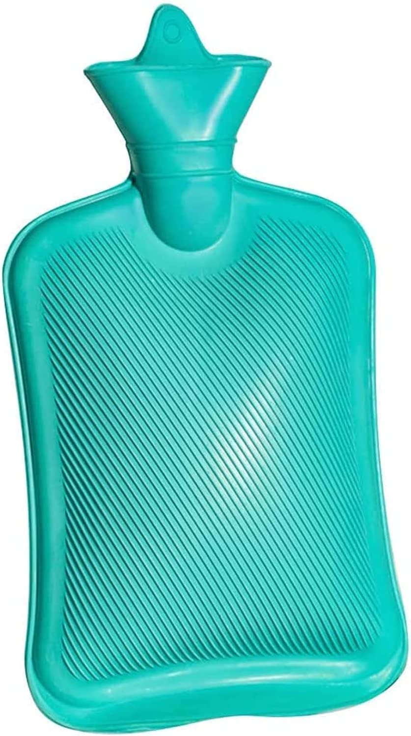 Hot Water Bag BPA Free Hot Water Bottle For Shoulder Neck and Muscle Pain Hand And Feet Warmer Menstrual Cramps Hot Compress And Cold Therapy (Random Color, 1 Piece)