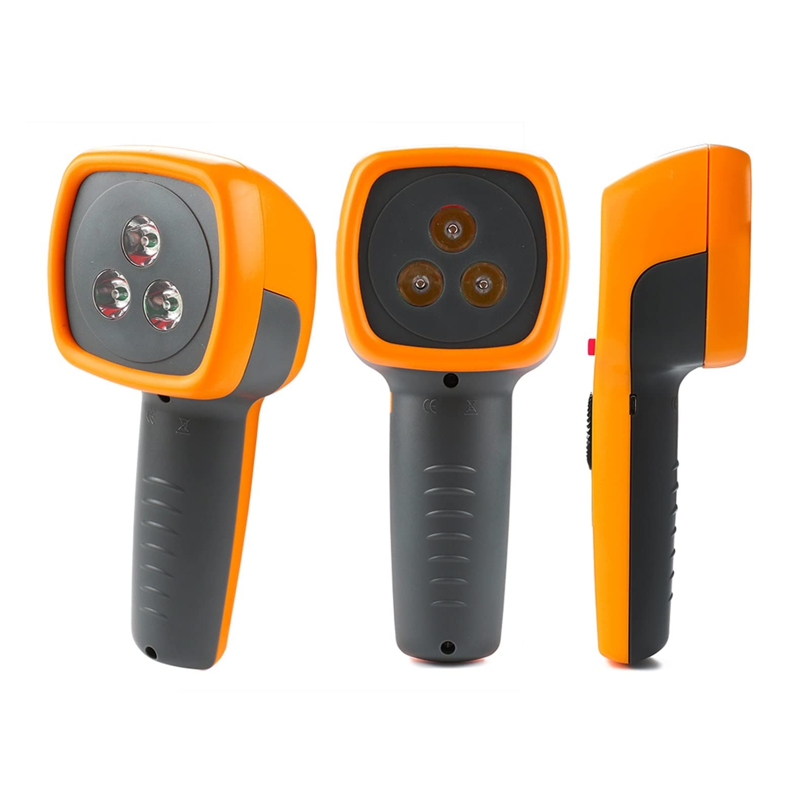 DT50D Cyfrowy LCD Tachometr stroboskopu bezkontaktowego fotoelektryczny Miernik prędkościomierz 60~4999 9 rpm, Moduł Technologiczny