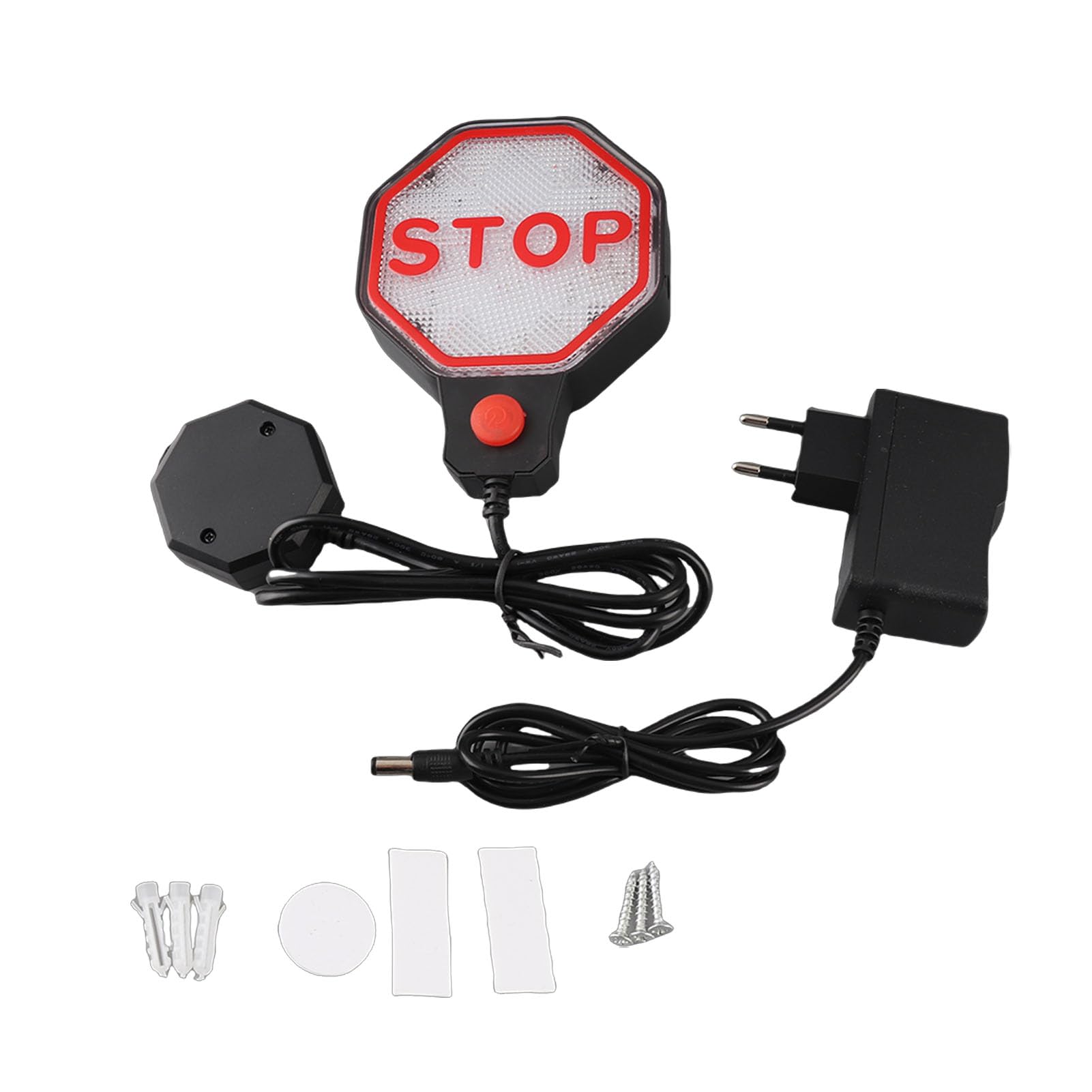Sensore di Parcheggio per Garage Regolabile, Assistente di Parcheggio Ad Ultrasuoni con Display a LED, per Auto Compatte, SUV, Camion in Spazi Singoli, Doppi e Stretti