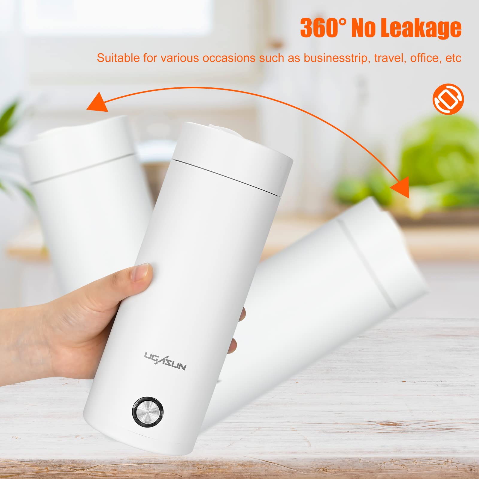 Bollitore Automatico 400ml Bollitore Elettrico Portatile 3 In 1 - 400 Ml, Riscaldamento Rapido, Con Spegnimento Automatico Bollitore Da Viaggio 400 Ml 3 In 1