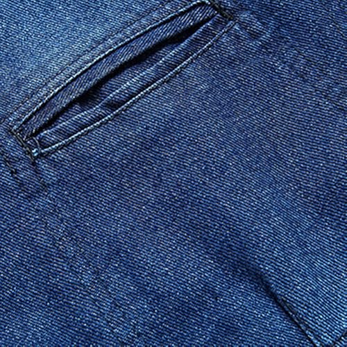 XYGJZ Men's Vintage Denim Blazers Three Buttons Single Breasted Sports Coat4