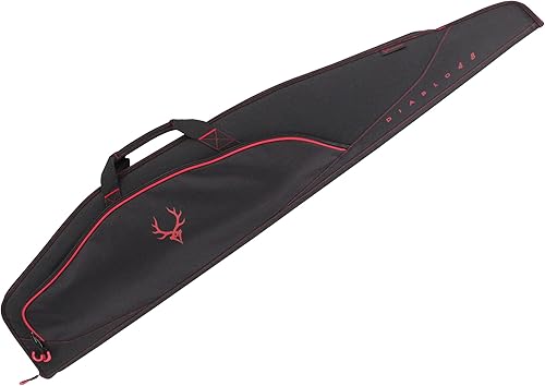 Evolution Outdoor Diablo Series II - Funda para rifle o escopeta, 600D, color negro, funda para pistola de caza, forro de tricot