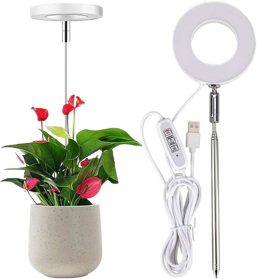 Amazon.co.jp: ANAMI LED植物育成ライト 植物育成ライト 鉢植えに