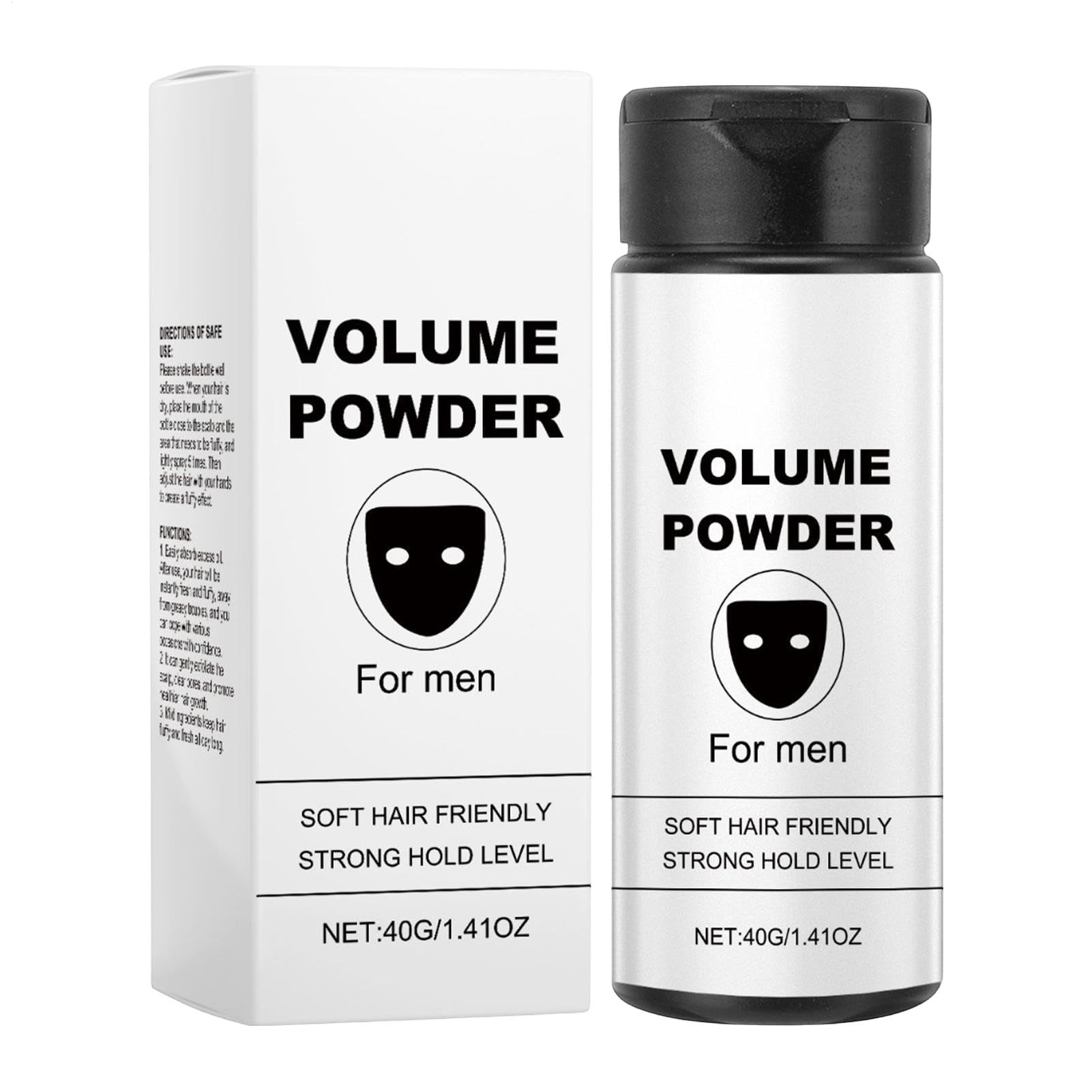 Hair Texture Powder, Natural Look, Easy to Apply Men's Styling Powder, Portable Hair Volume Boost, Long-lasting Hold, Perfect for Business Trips, Appointments