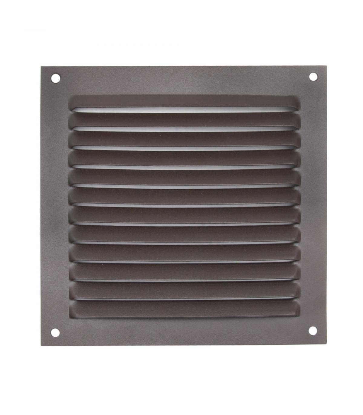 Wolfpack 2530010 - Ventilation Grille, Screw, Wood Effect Aluminium, 15 x 15cm, Multicoloured, único