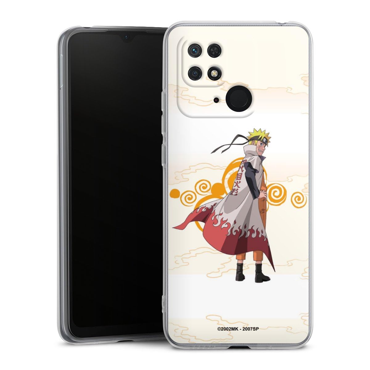 Custodia In Silicone Trasparente Per Huawei P20, Cover Ufficiale Licenza Naruto Shippuden, Antiingiallimento