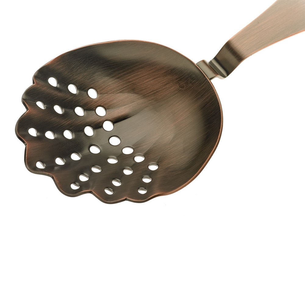 Bar Fly M37029ACP Bar Strainer, 18-8 Stainless Steel, Antique Copper
