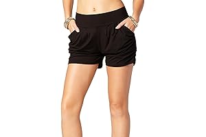 Prepare To Float with Prime Now's Ultra Soft High Waisted Harem Shorts...