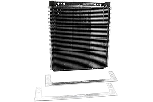 tru-cool Universal 11x11x1.5 Inch Plate and Fin Transmission/Engine Oil Cooler