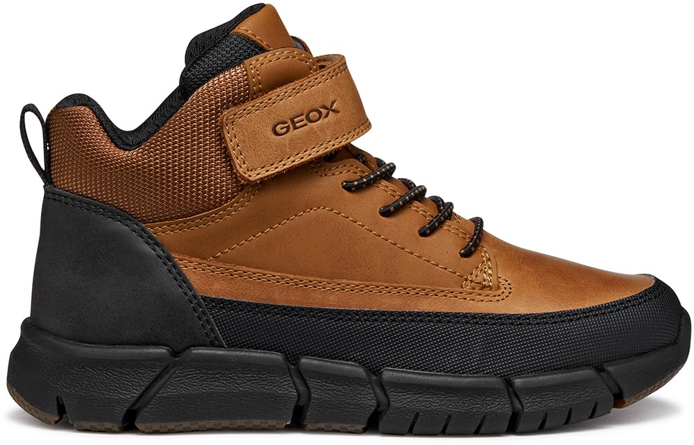 Geox Boys' J Flexyper BoyAnkle Boot, Light brown, 40 EU