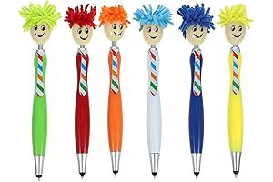 VILLCASE Mophead Ballpoint Pens: Unleash Your Inner Artist with Colorful Plush Hair Pens